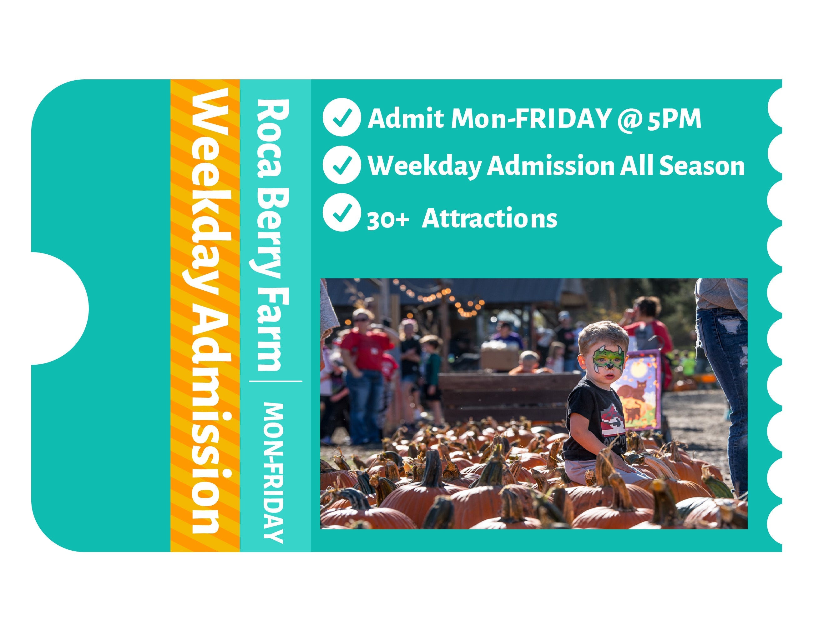 Weekday Admission (Save & Buy Online)