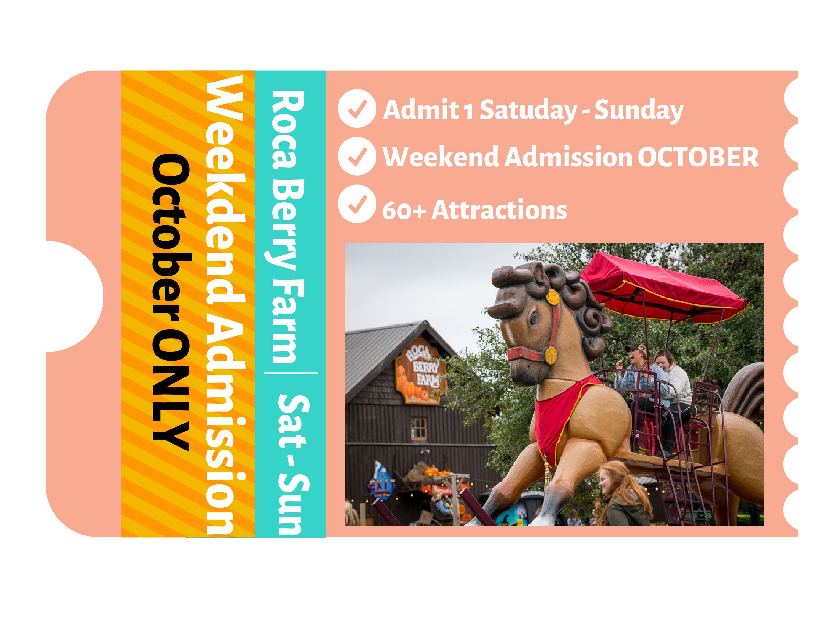 October Weekend Admission (Save & Buy Online)