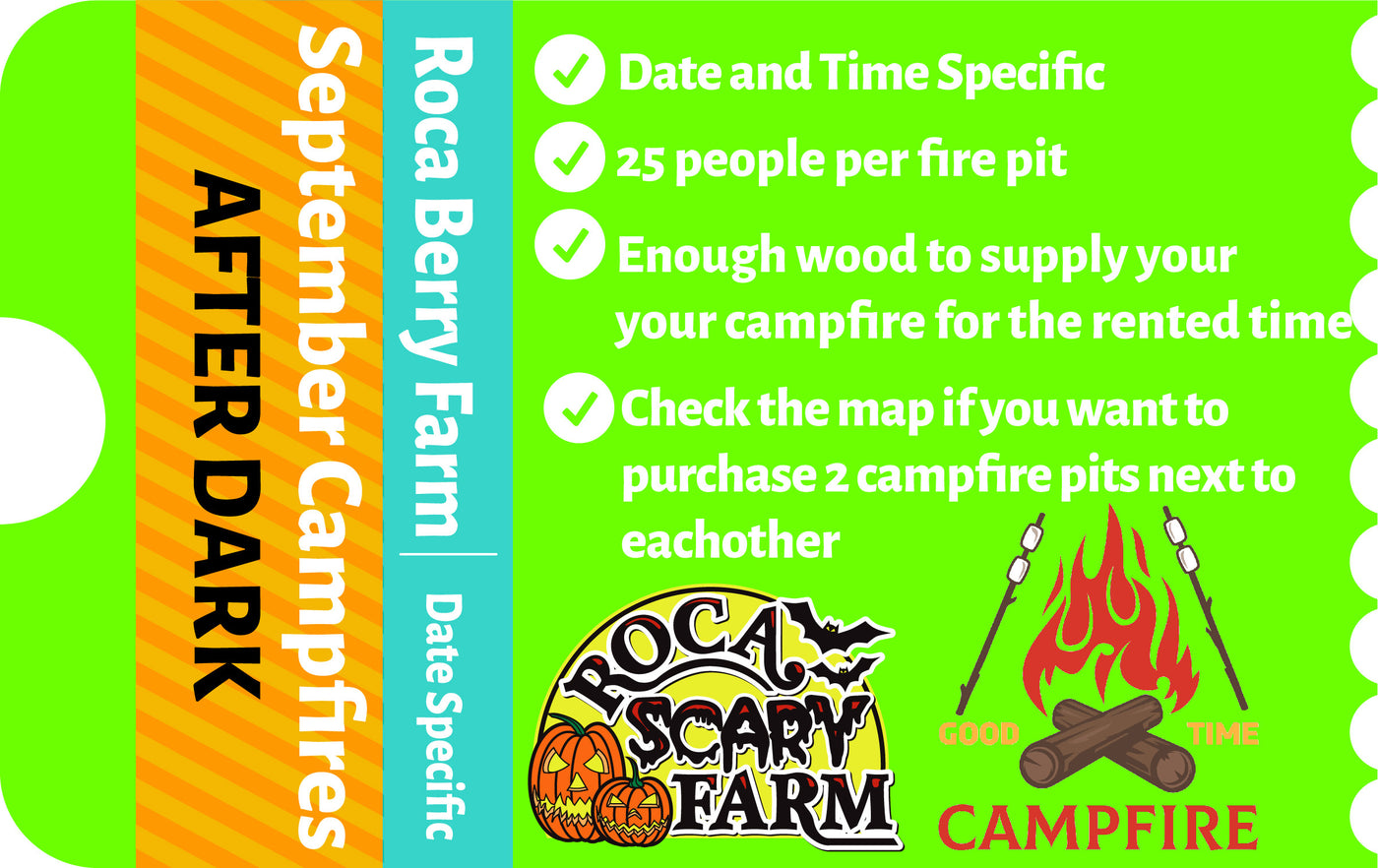 September Nighttime Campfire Reservations